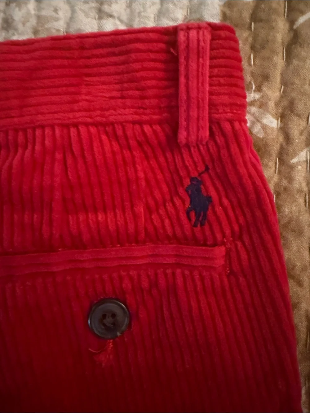 Ralph Lauren vibrant red